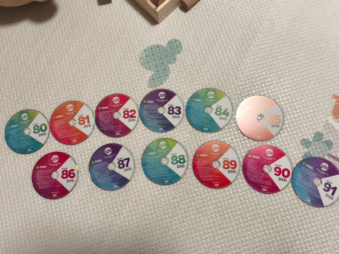 ZUMBA DVD セット販売 大量