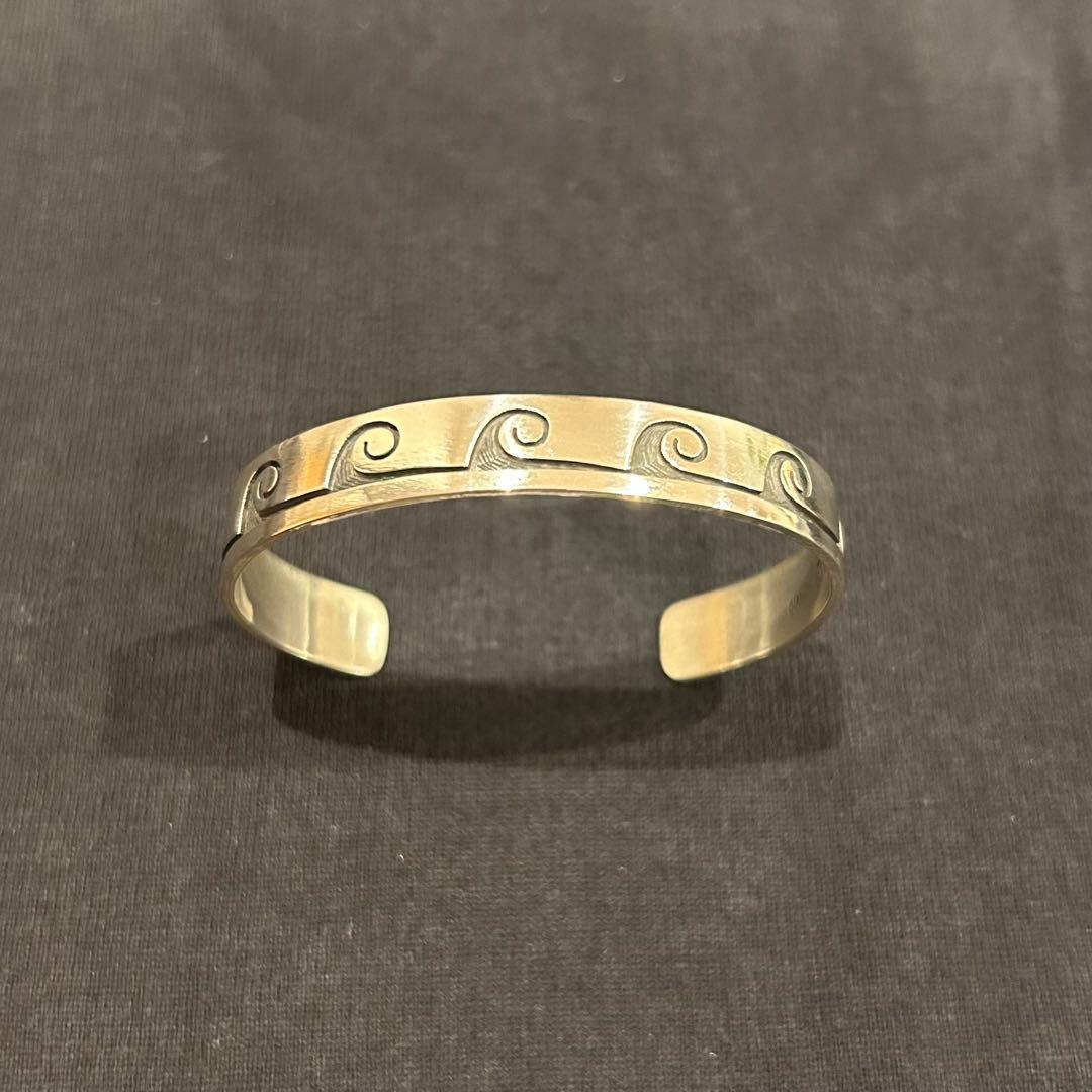 HOPI/ホピ族 Trinidad Lucas作 オーバーレイ バングル