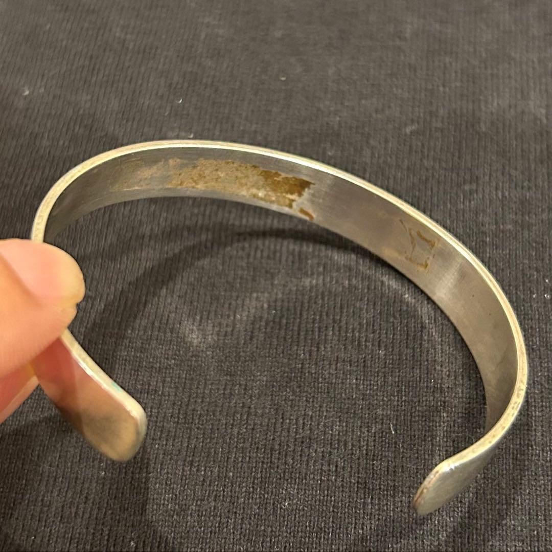 HOPI/ホピ族 Trinidad Lucas作 オーバーレイ バングル