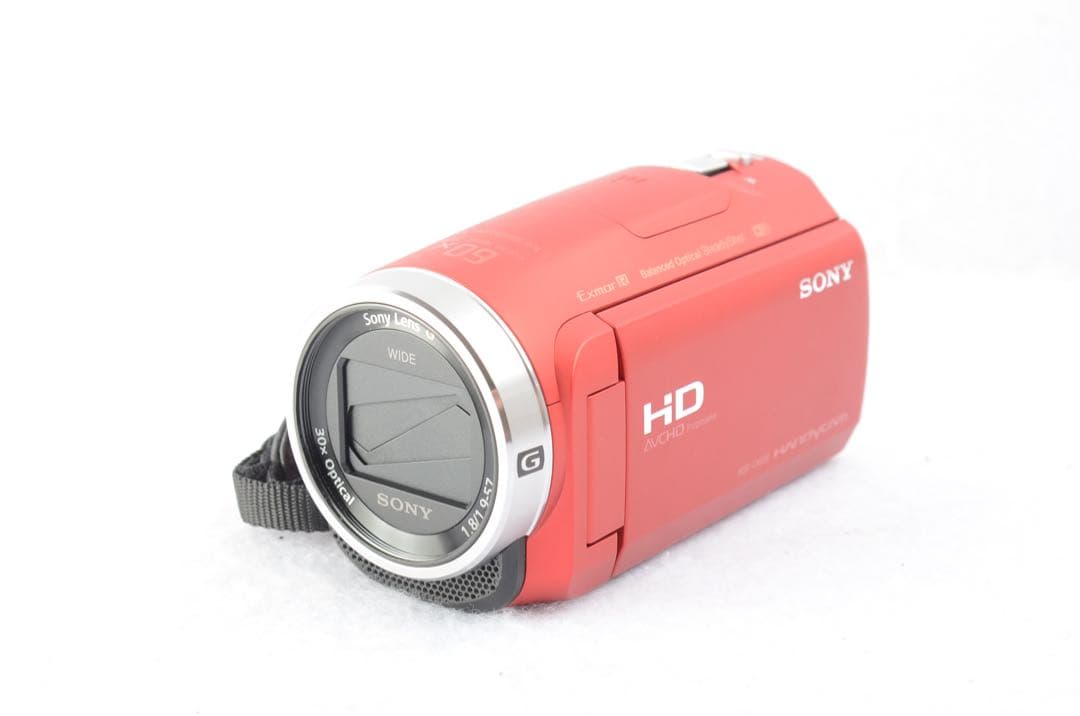 ■ 極上美品 ■ ソニー Sony HDR-CX680 レッド 【元箱付】