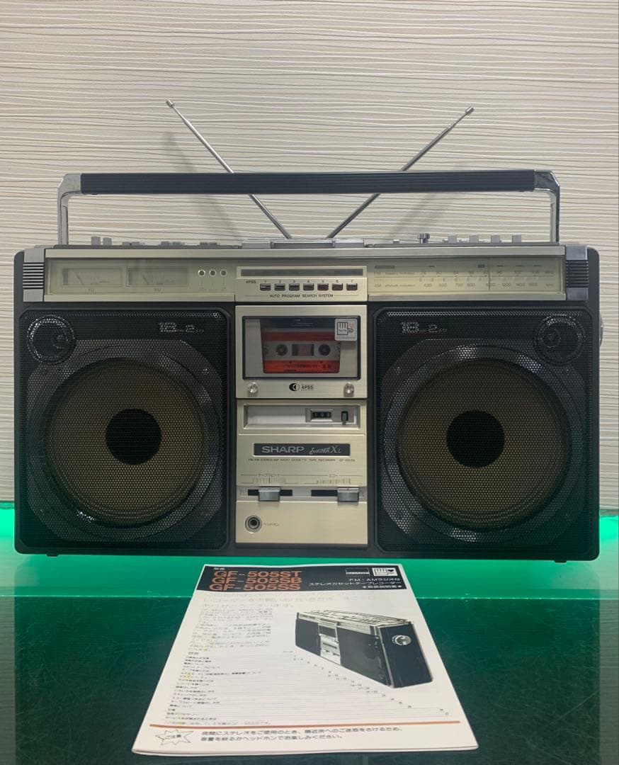 内臓Bluetooth変更可能シャープ SHARPラジカセ　GF-505SB