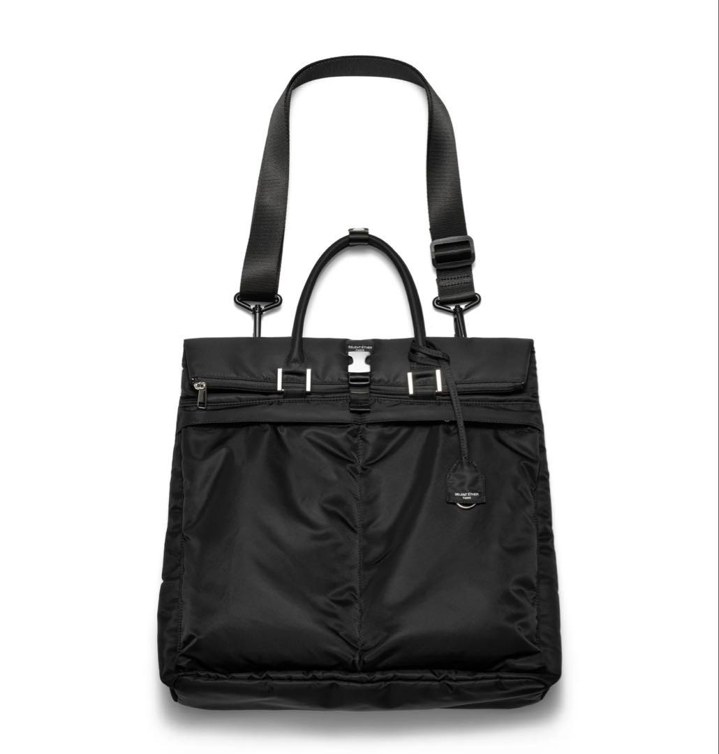 SELENT ETHER CARRY38 BLACK 4wayバッグ 黒シルバー