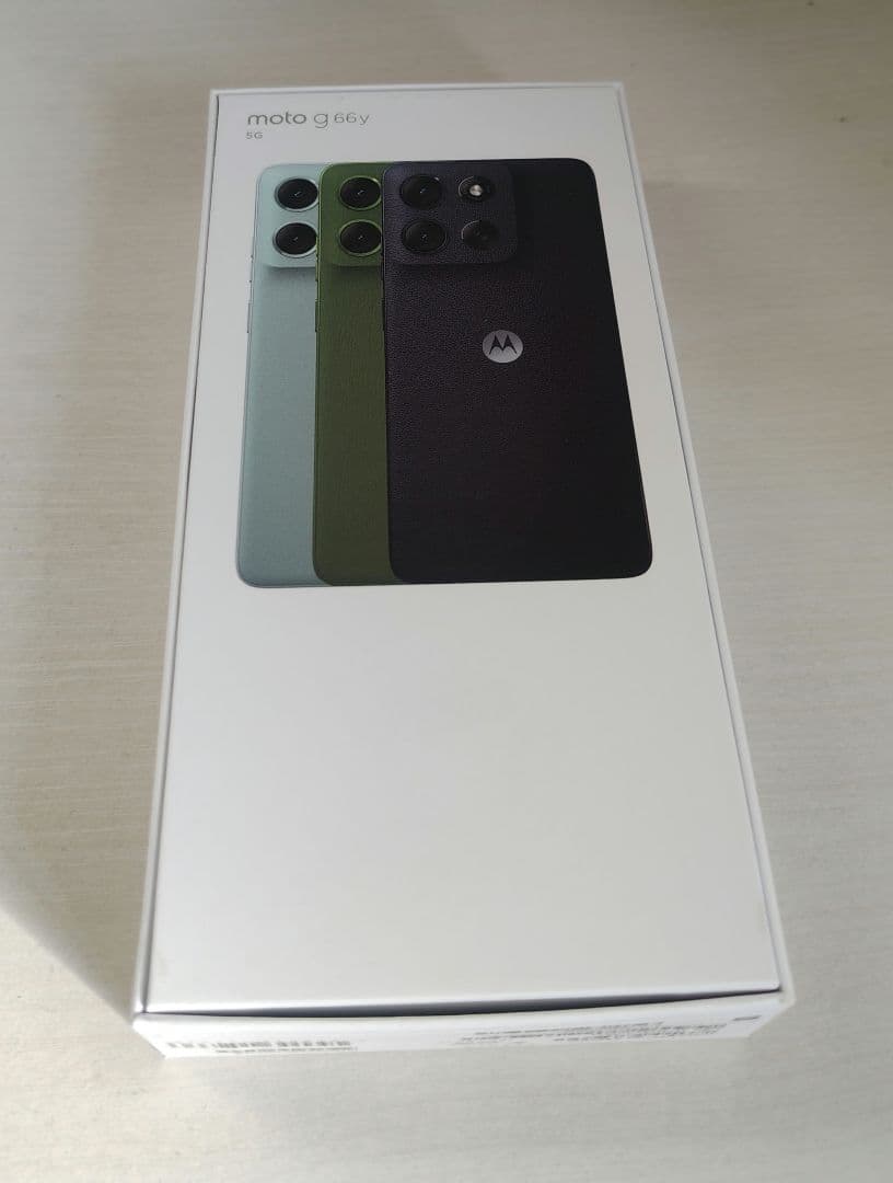 箱有人気色 motorola moto g66y 5G グレーミスト