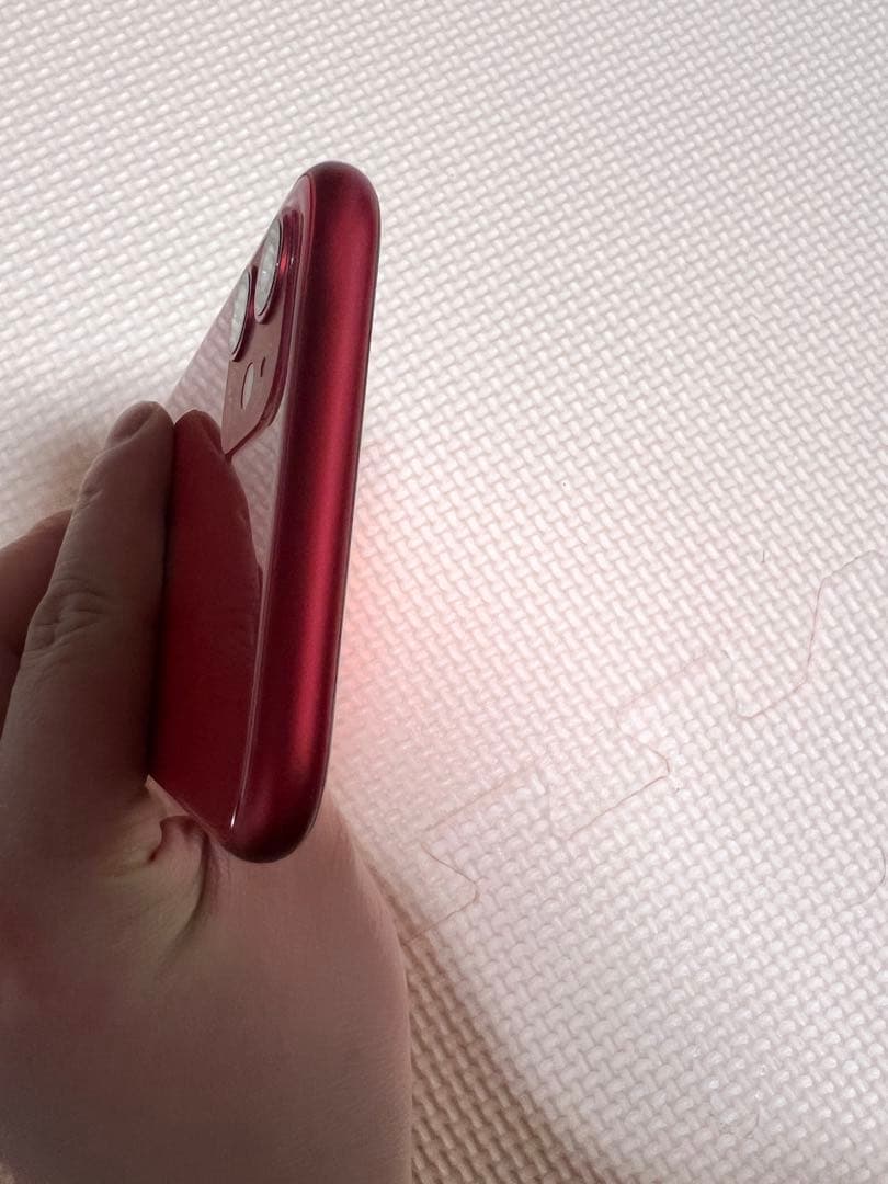 iPhone 11 128GB レッド 本体 SIMロック解除