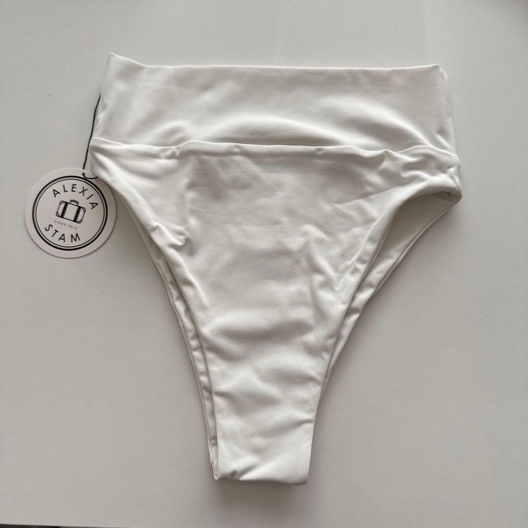 新品未使用タグ付きALEXIA STAM ハイウエストビキニパンツ S