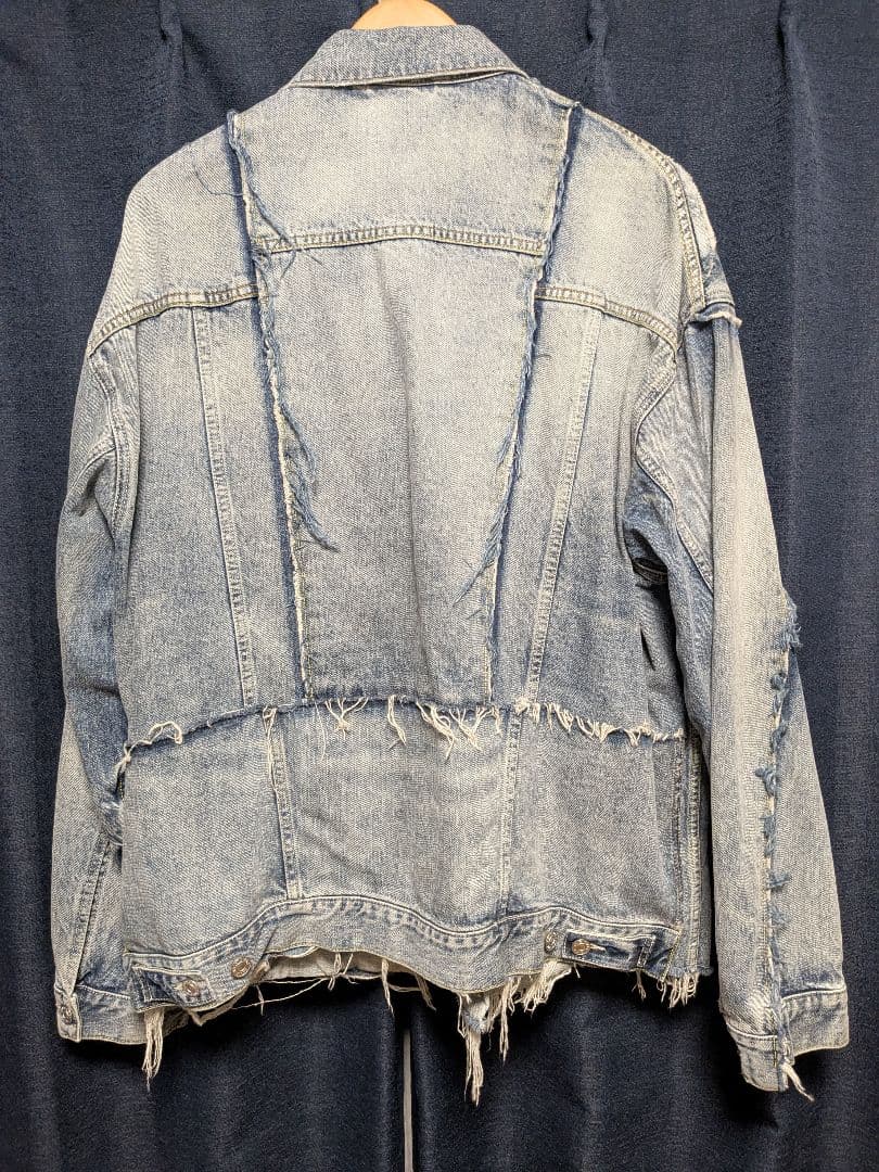 【さとちんさん専用】BALENCIAGA デニムジャケット ライトブルー