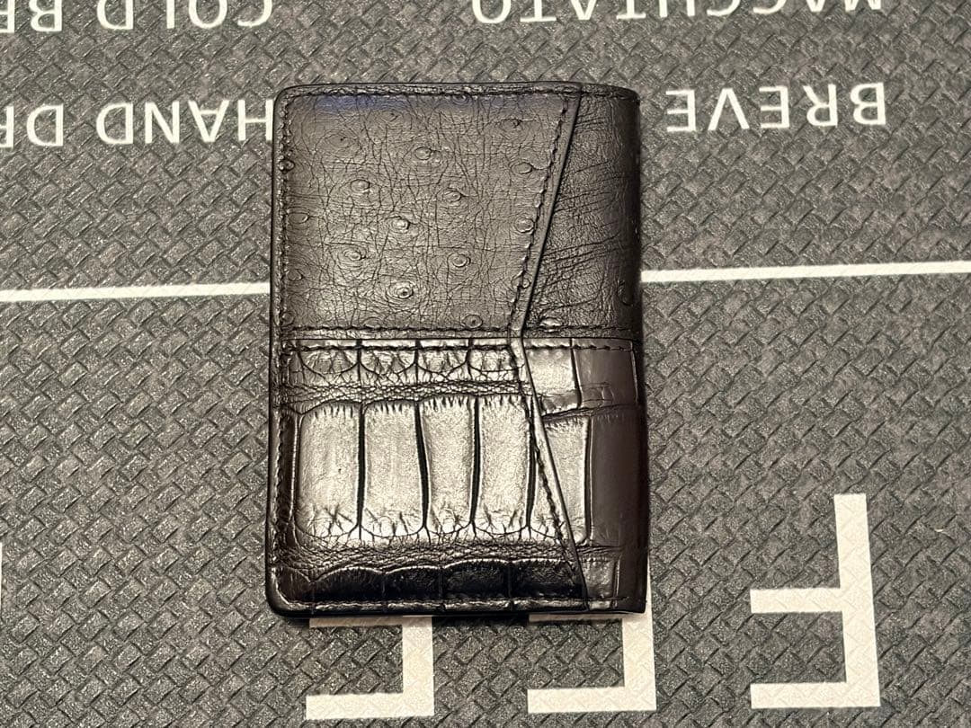 タ*ウ様 Louis vuittonクロコ&オーストリッチ名刺入れ