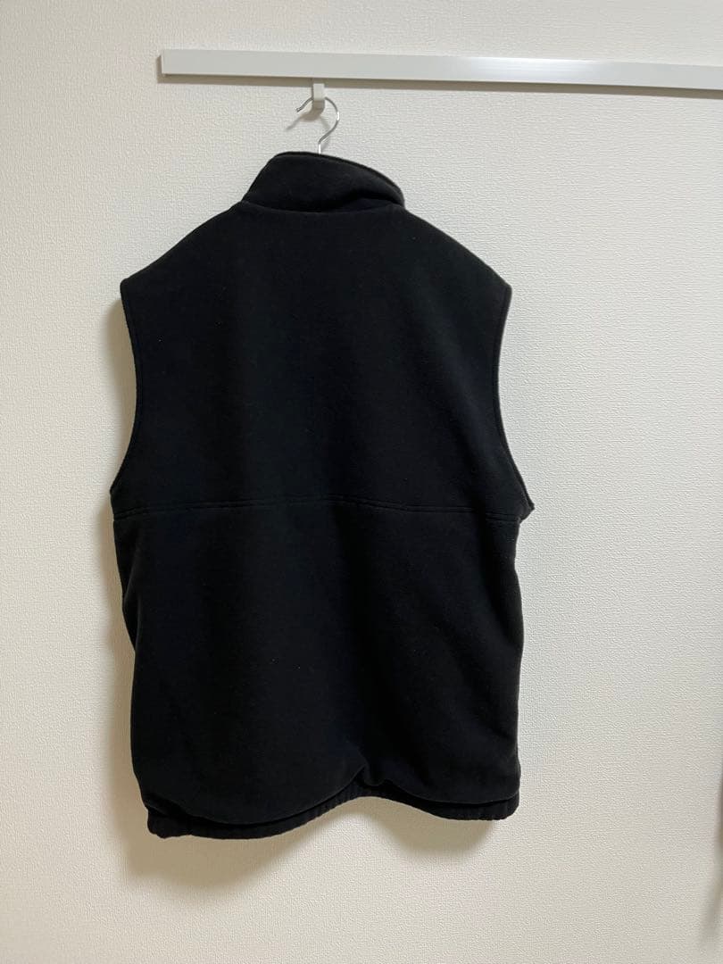 d*y様 700fill リバーシブルフリースベストブラックMサイズ