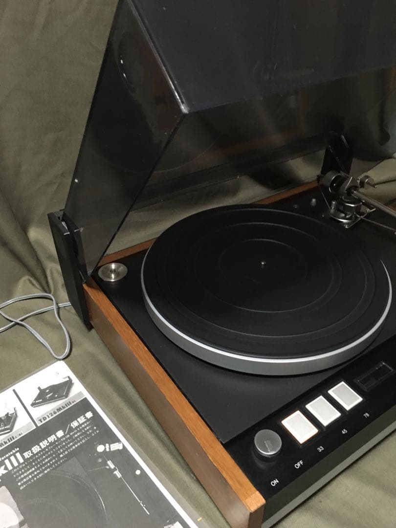 Thorens TD126MKⅢ SME3009S2imp メンテナンス品
