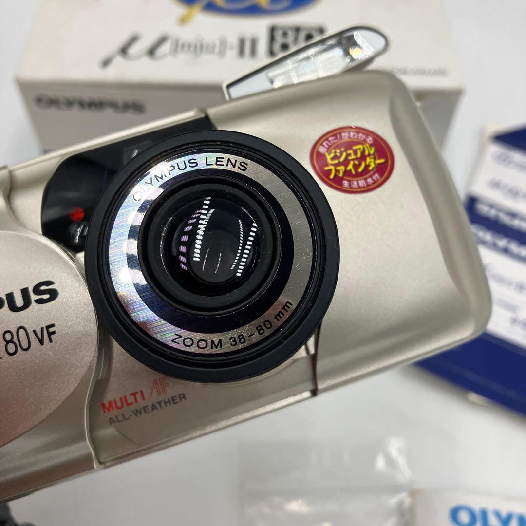 超美品　【完動品】OLYMPUS μ Ⅱ 80 VF コンパクトフィルムカメラ