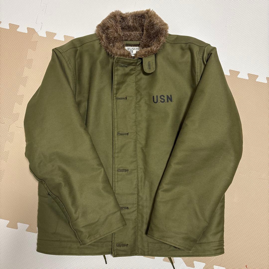 HOUSTON INC ミリタリージャケット サイズ38