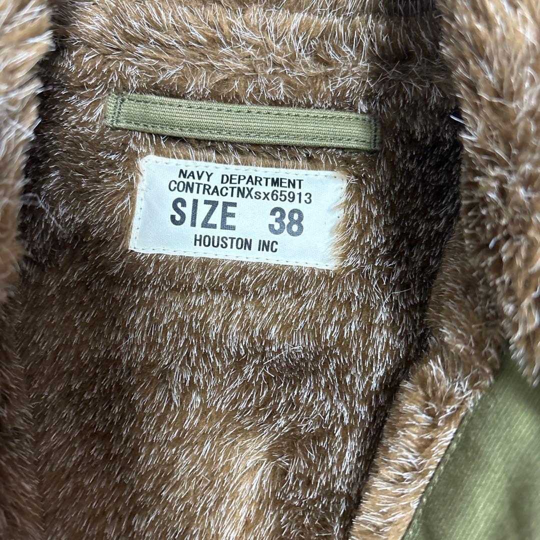 HOUSTON INC ミリタリージャケット サイズ38