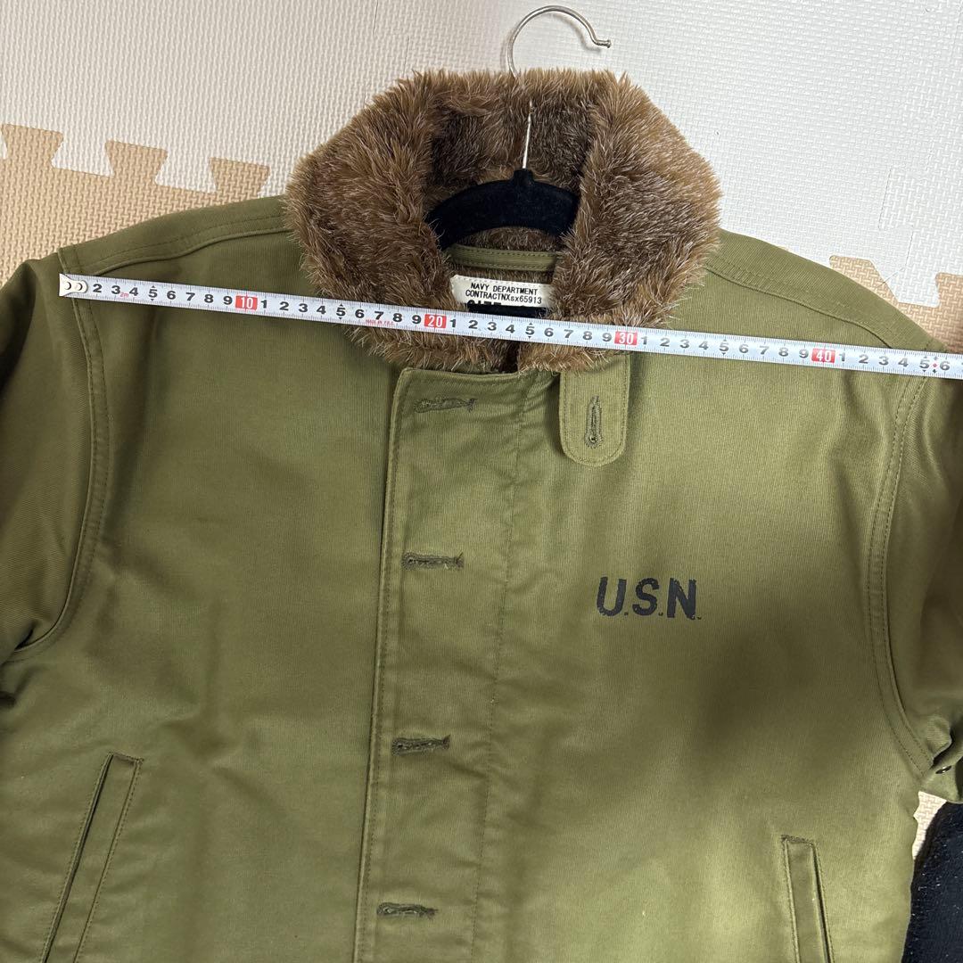 HOUSTON INC ミリタリージャケット サイズ38