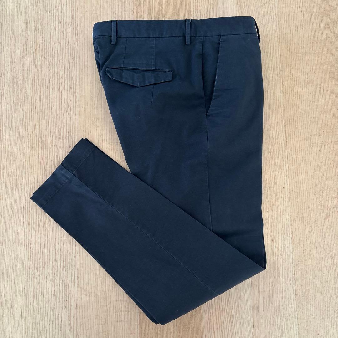 【46】PT TORINO マスターフィット ストレッチチノ グレー 秋冬