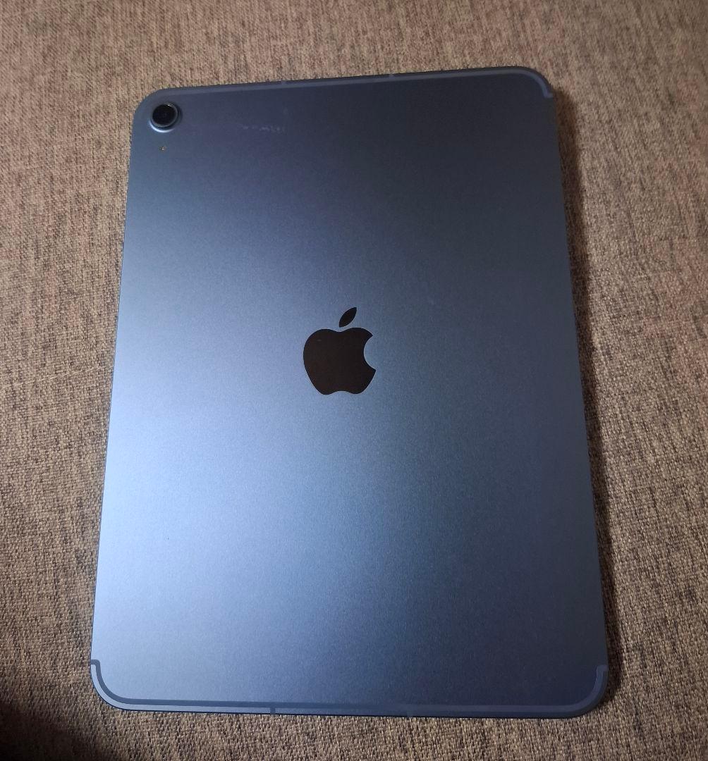 Apple iPad11本体ブルー +カバーピンク + Apple Pencil