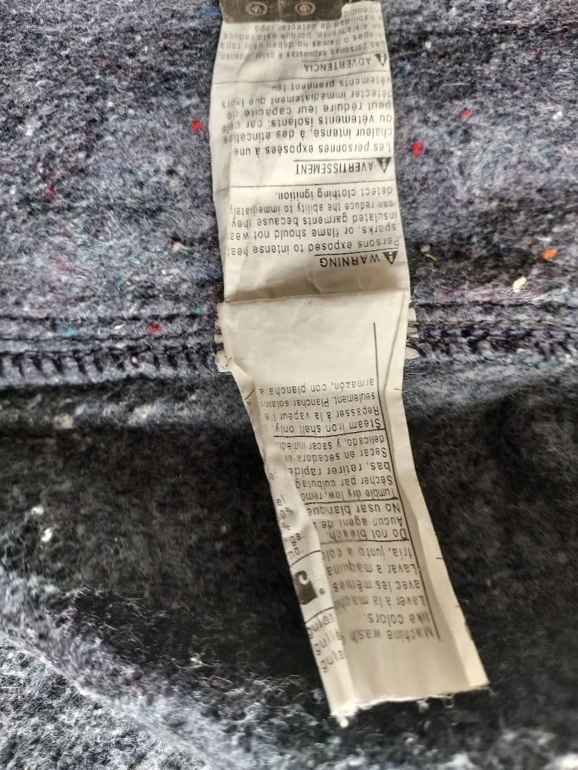 Carhartt ブラック カバーオール S