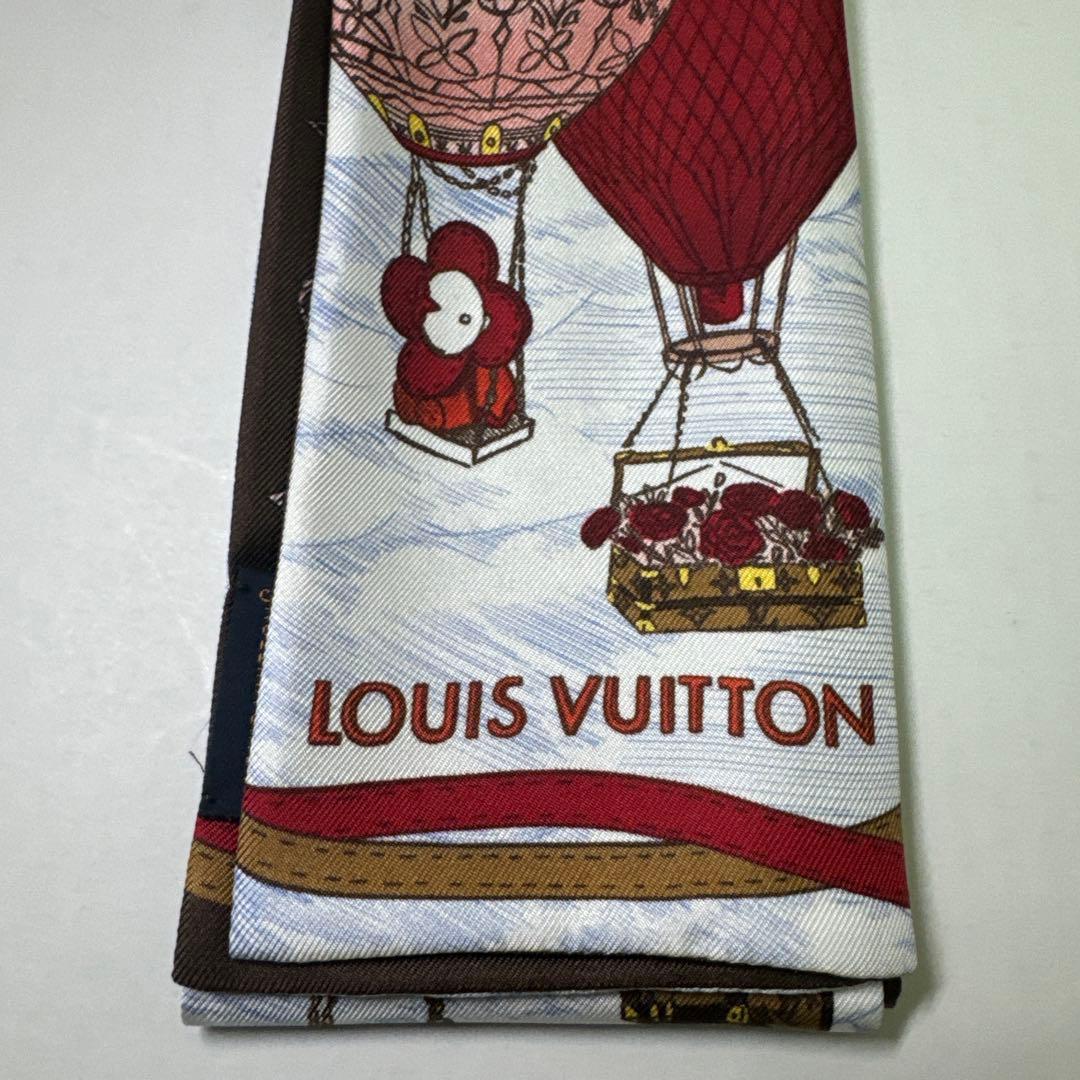 【新品未使用】LOUIS VUITTON スカーフ　M77680 気球玉デザイン