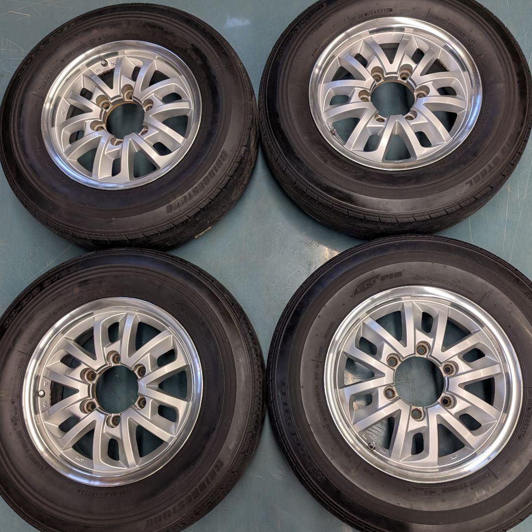 ハイエース200系 アルミホイールタイヤセット 15インチ