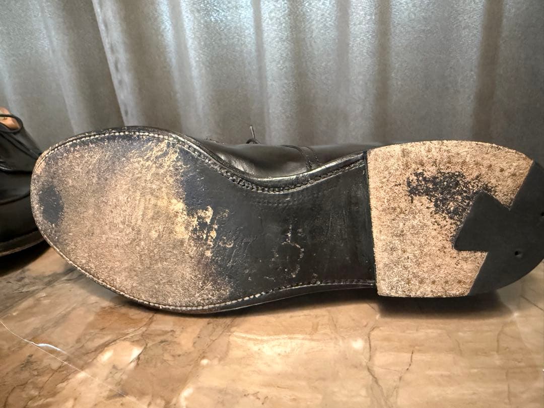 Alden ブラック Vチップ　コードヴァン　シューツリー付