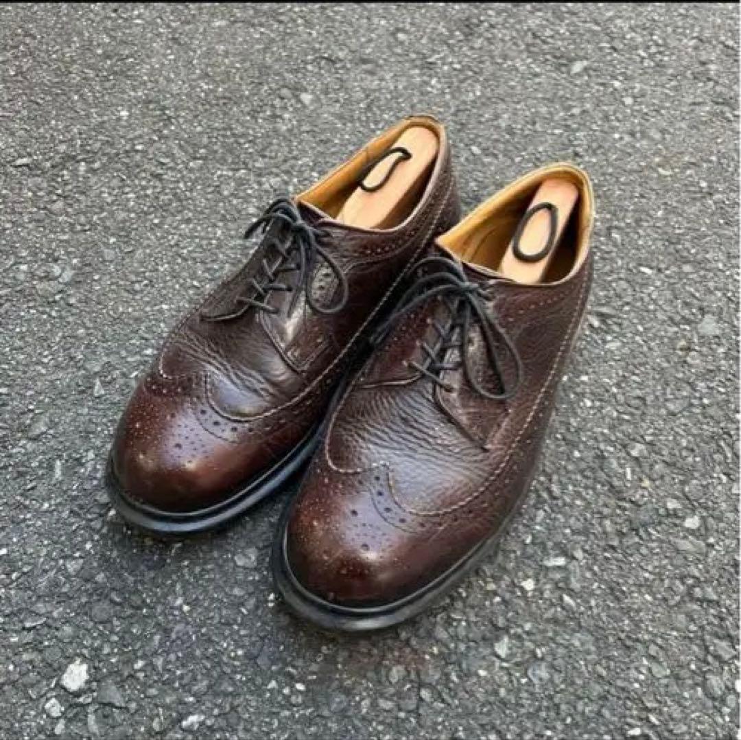 ドクターマーチン　ウィングチップ　UK9 イングランド製