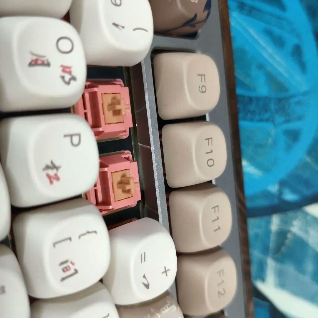 akko mu02 木製キーボード