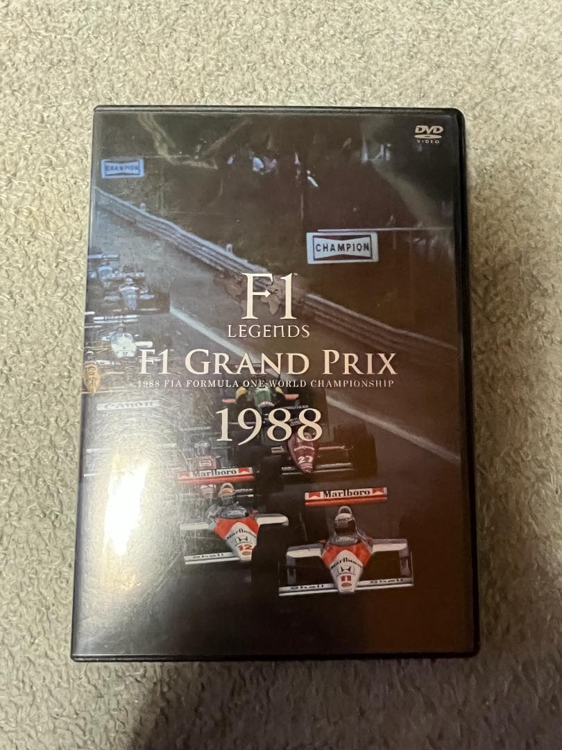 F1 LEGENDS F1 Grand Prix 1988 DVD 3枚組