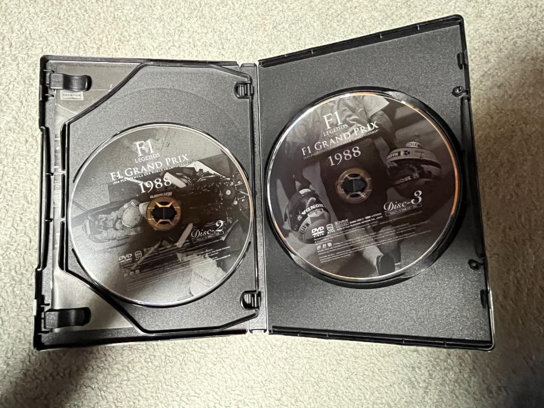 F1 LEGENDS F1 Grand Prix 1988 DVD 3枚組