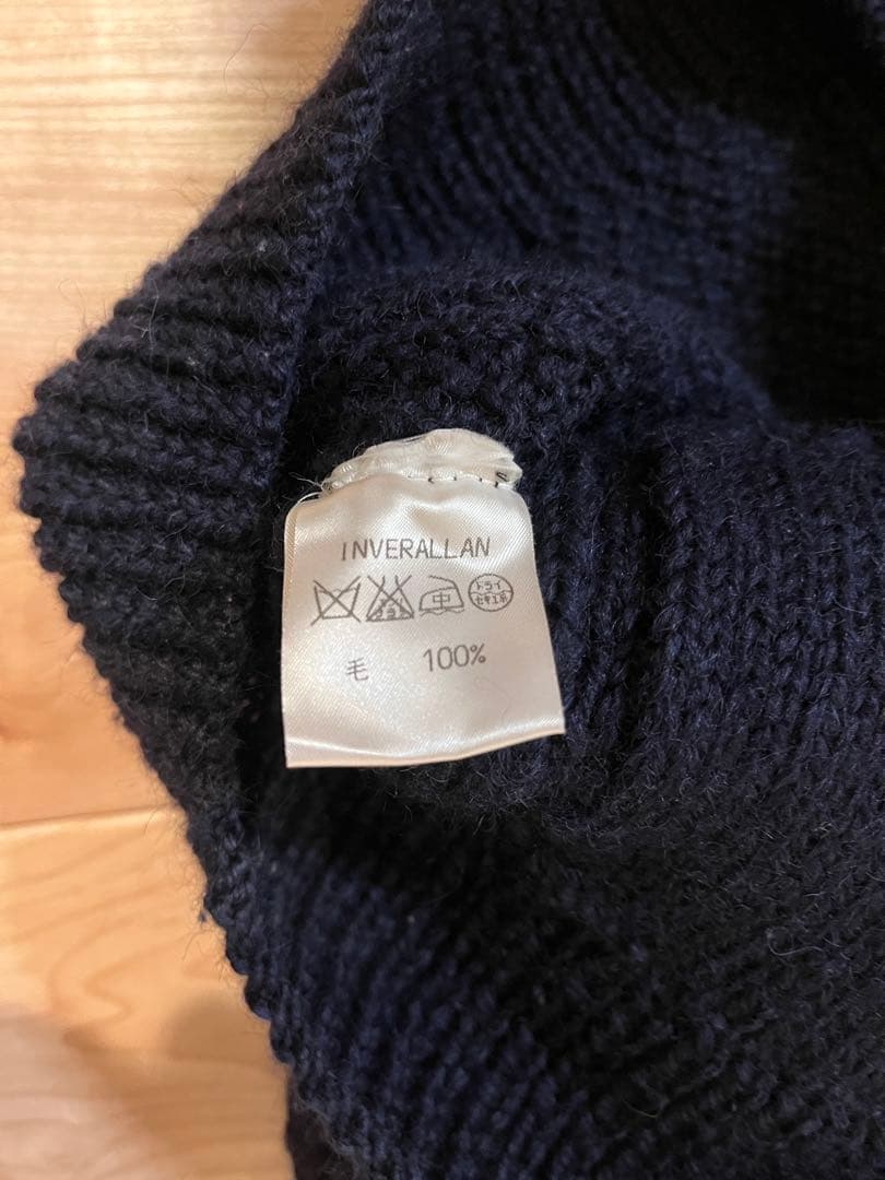 【当日または翌日発送】 INVERALLAN SHIPS ニット カーディガン