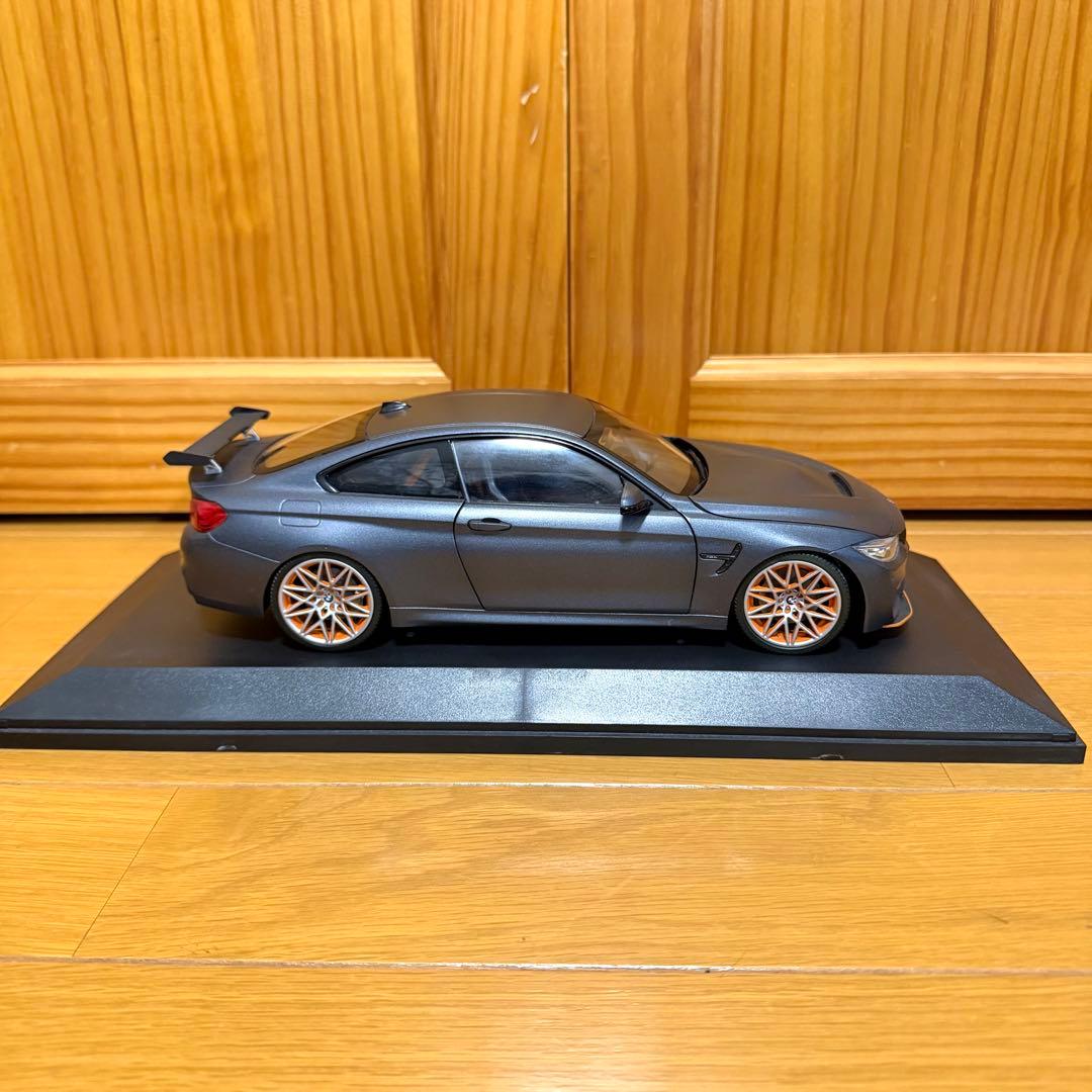 ミニチャンプス 1/18  M4 GTS 2016 ダークグレー