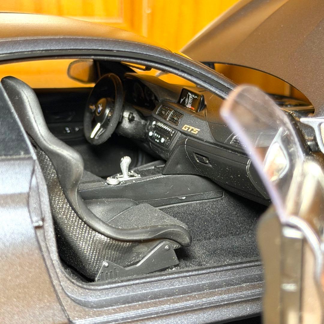 ミニチャンプス 1/18  M4 GTS 2016 ダークグレー