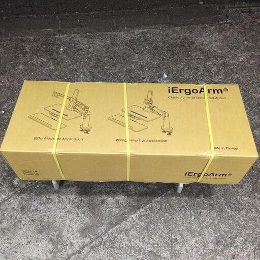 iErgoArm デュアルモニターアーム sit-stand