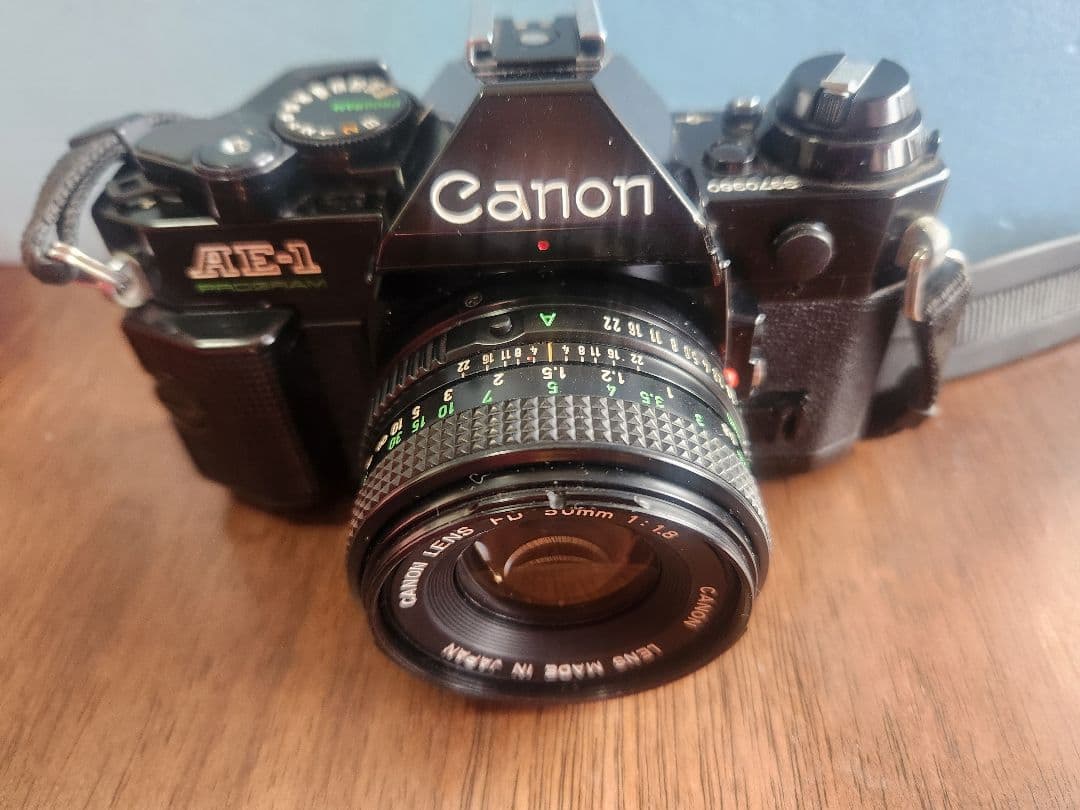 Canon AE-1 PROGRAM フィルムカメラ 50mmレンズ付き