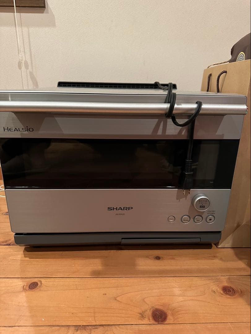 SHARP HEALSIO オーブンレンジ シルバー