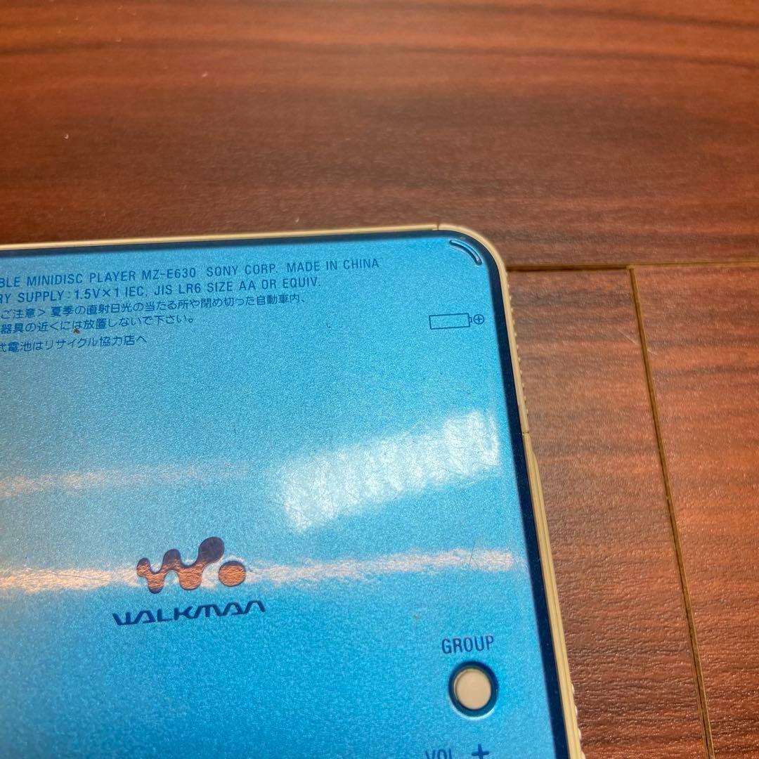 SONY MDウォークマン MZ-E630 MDプレーヤー 3844