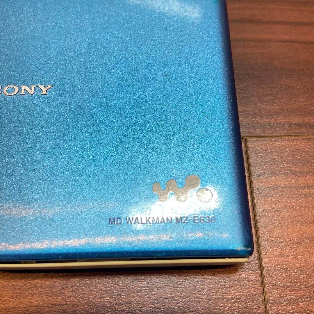 SONY MDウォークマン MZ-E630 MDプレーヤー 3844