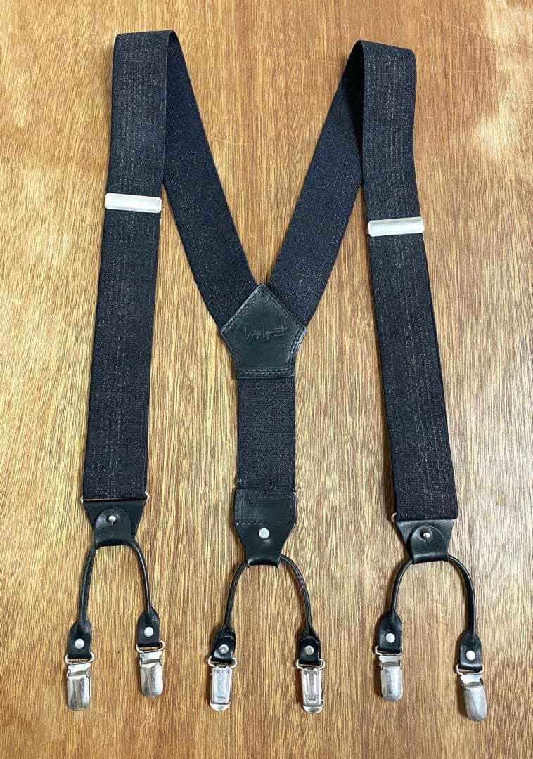 YOHJI YAMAMOTO ヨウジ ヤマモト 40㎜ サスペンダー