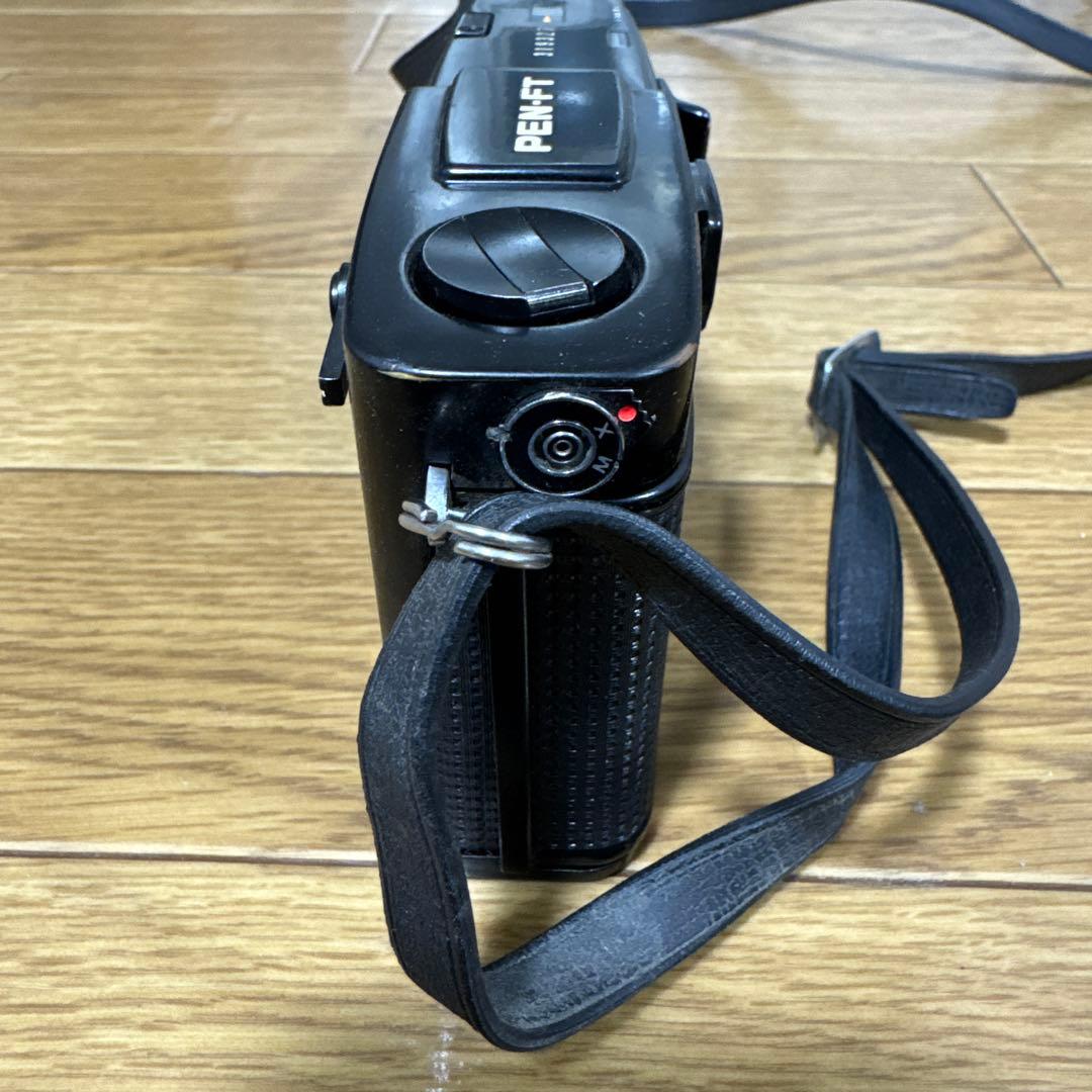 OLYMPUS PEN FT ブラック フィルムカメラ ZUIKOレンズ2本付