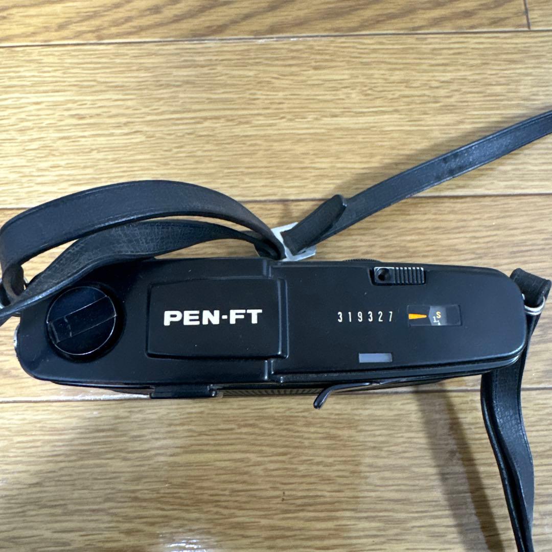 OLYMPUS PEN FT ブラック フィルムカメラ ZUIKOレンズ2本付