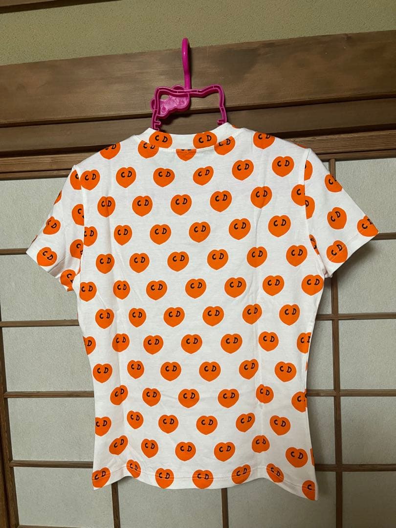 クリスチャンディオール ヴィンテージ 半袖Ｔシャツハート×CD