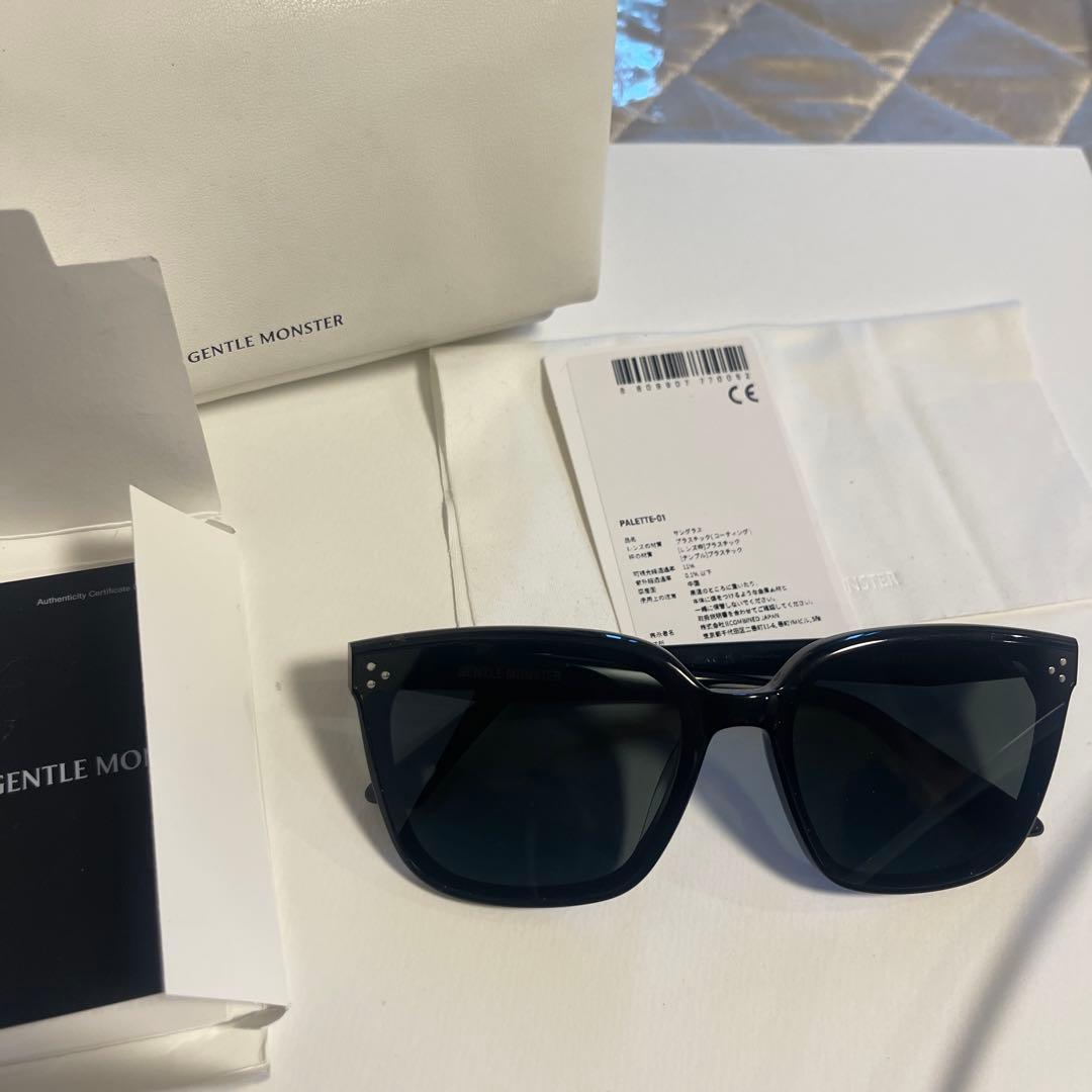 GENTLE MONSTER PALETTE-01 ブラックサングラス