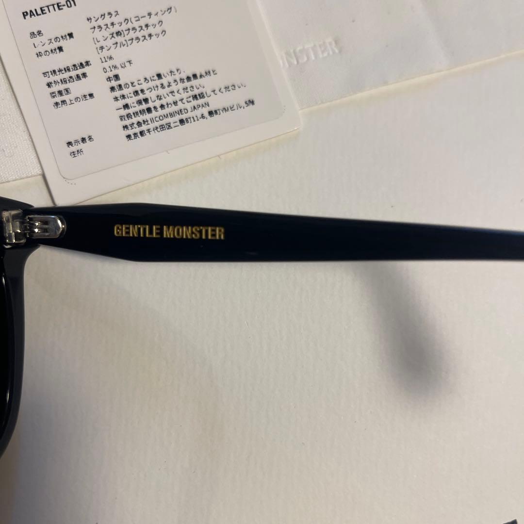GENTLE MONSTER PALETTE-01 ブラックサングラス