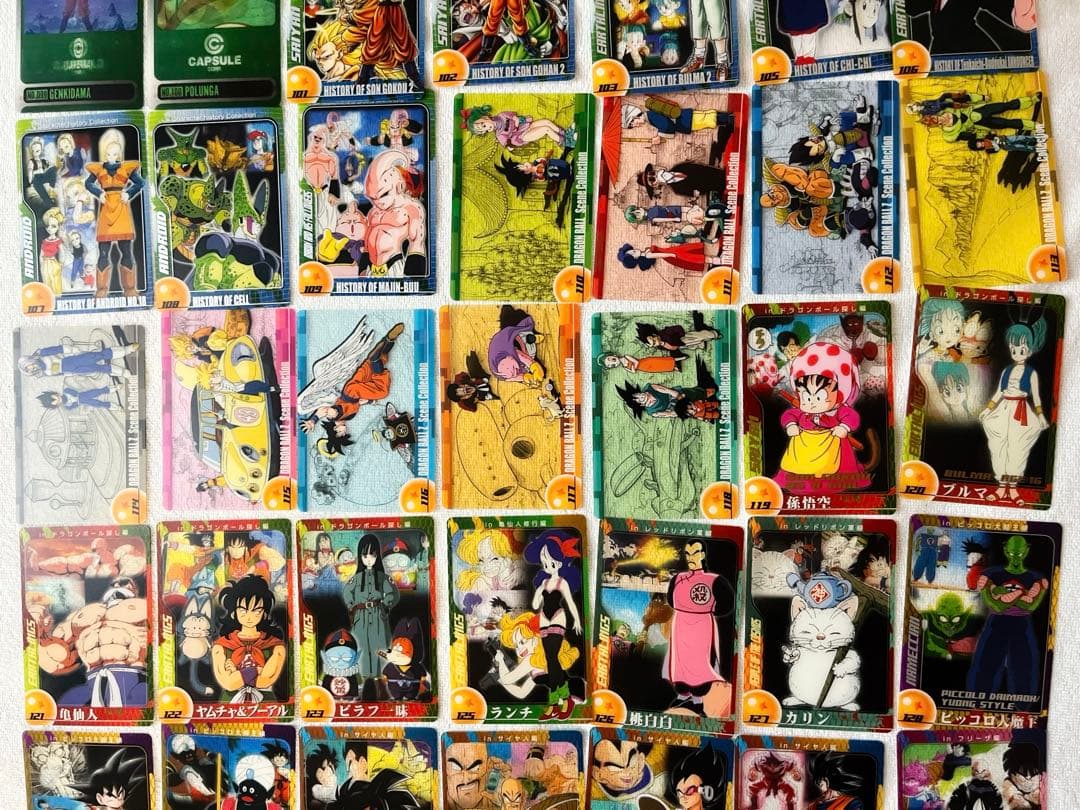 森永　ドラゴンボールZ ウエハースカード 第2弾 まとめ売り　71枚