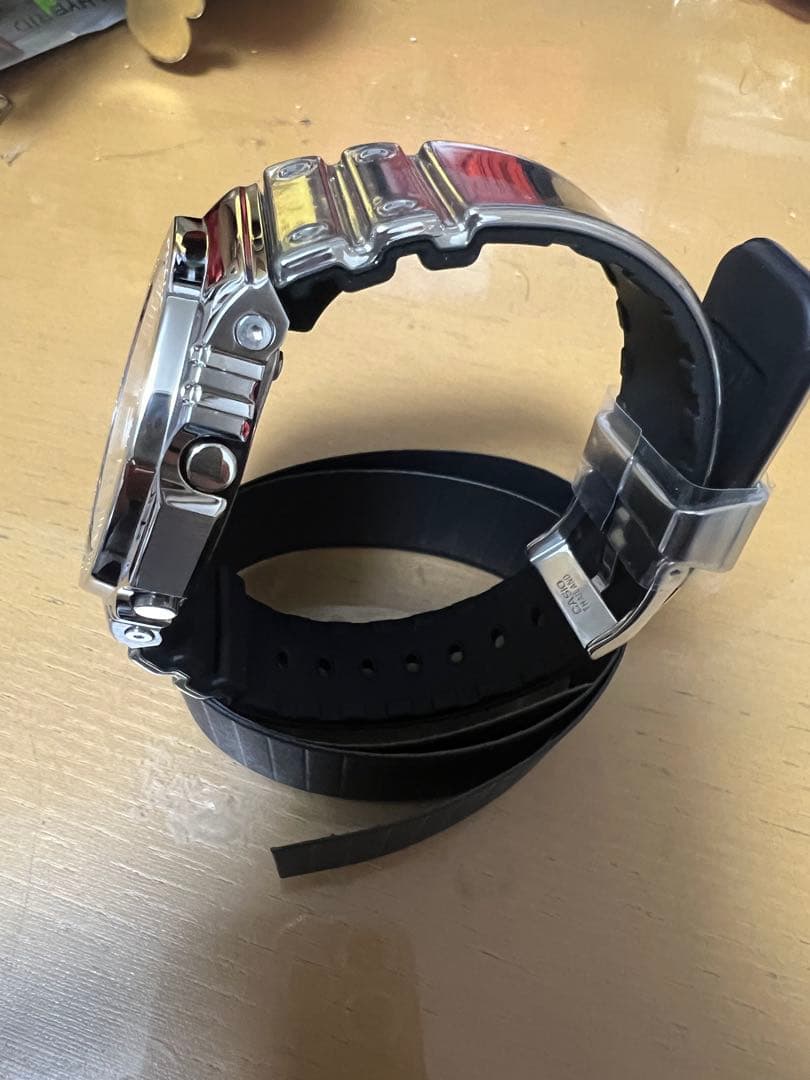 G-SHOCK シルバー ブラック箱説明書付属