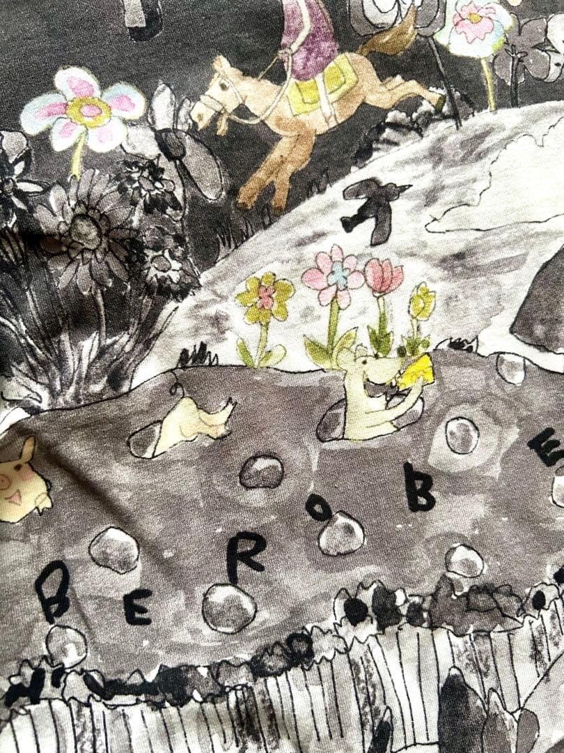 アルベロベロ　五分袖チュニック　 オレボレブラ