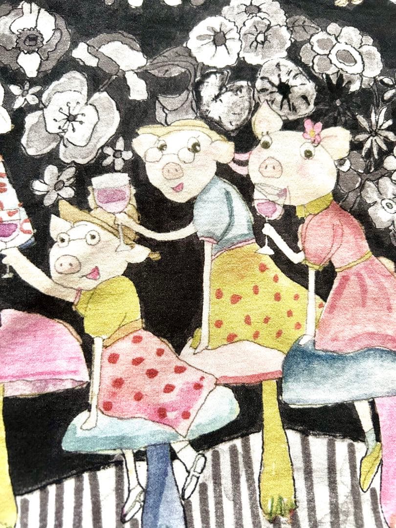 アルベロベロ　五分袖チュニック　 オレボレブラ