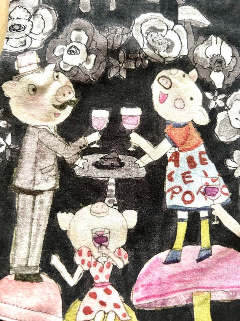 アルベロベロ　五分袖チュニック　 オレボレブラ