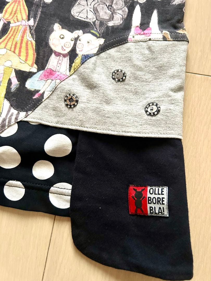 アルベロベロ　五分袖チュニック　 オレボレブラ