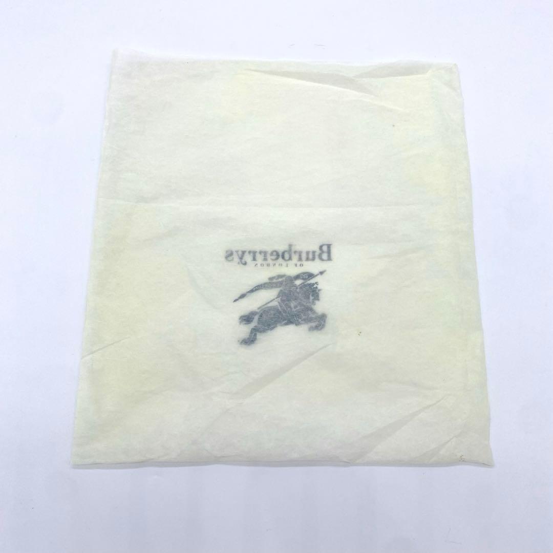 未使用級　Burberryセカンドバッグ　ブラウン　レザー　ノバチェック　箱付き