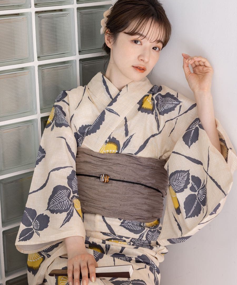 ★タグ付未使用★ゆかた館グレース　浴衣セット