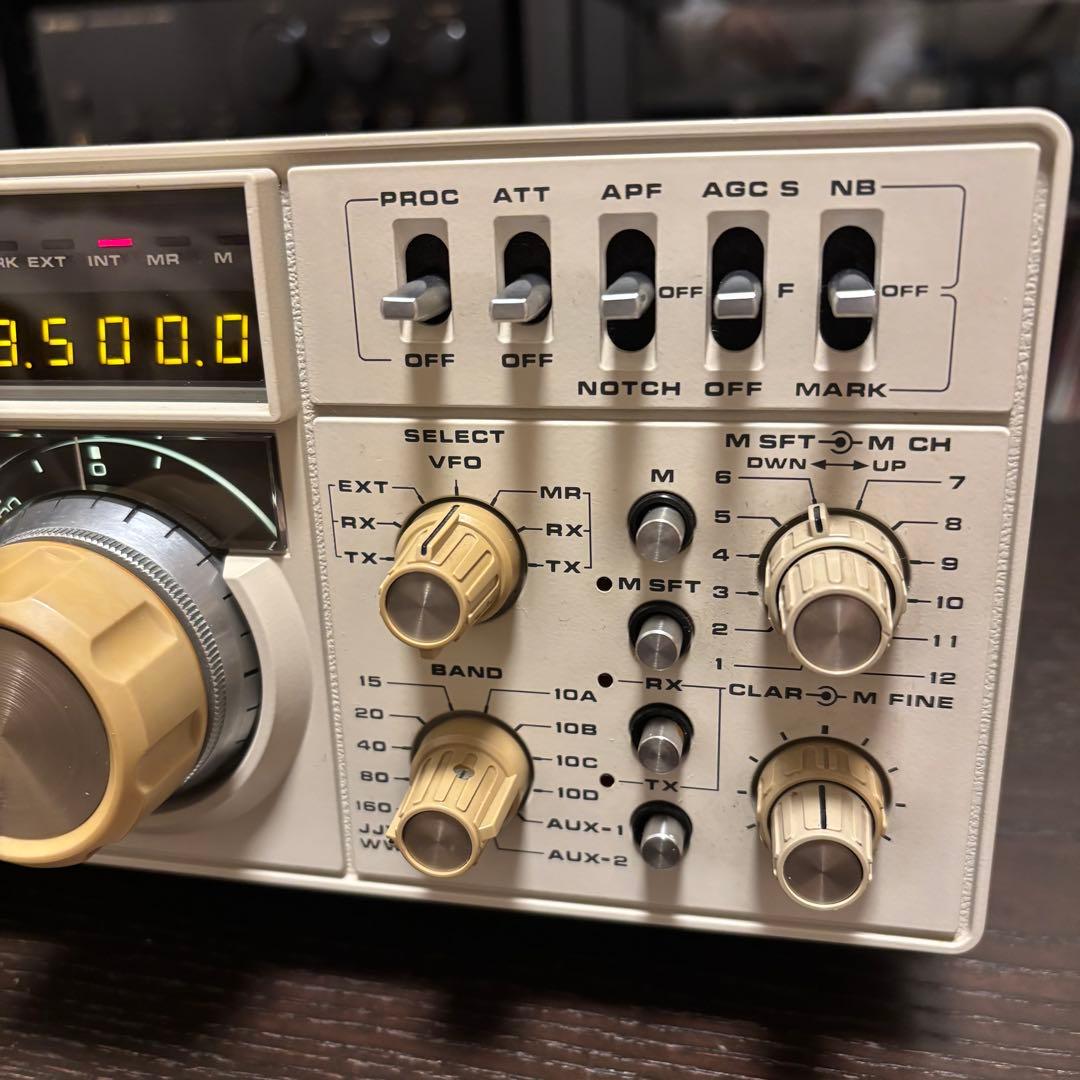 YAESU　FT-107SM 動作品　取扱説明書付　八重洲無線株式会社